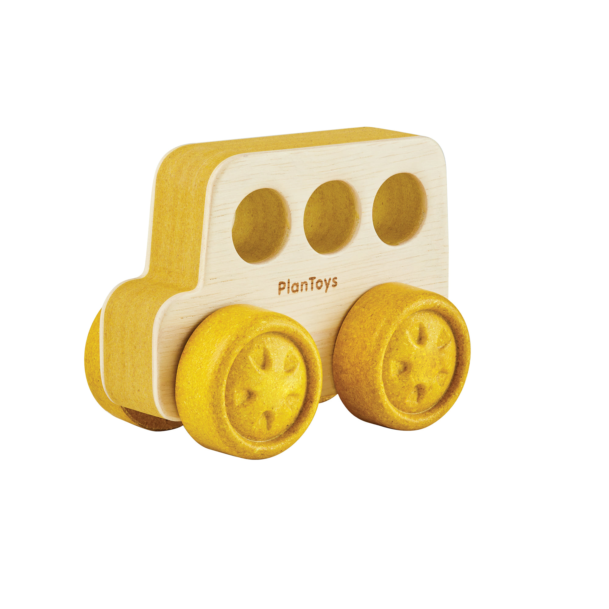 ชุดของเล่นไม้ PLANTOYS รถบัสทิมเบอร์เทรล สำหรับเด็กอายุ 6 เดือนขึ้นไป_0