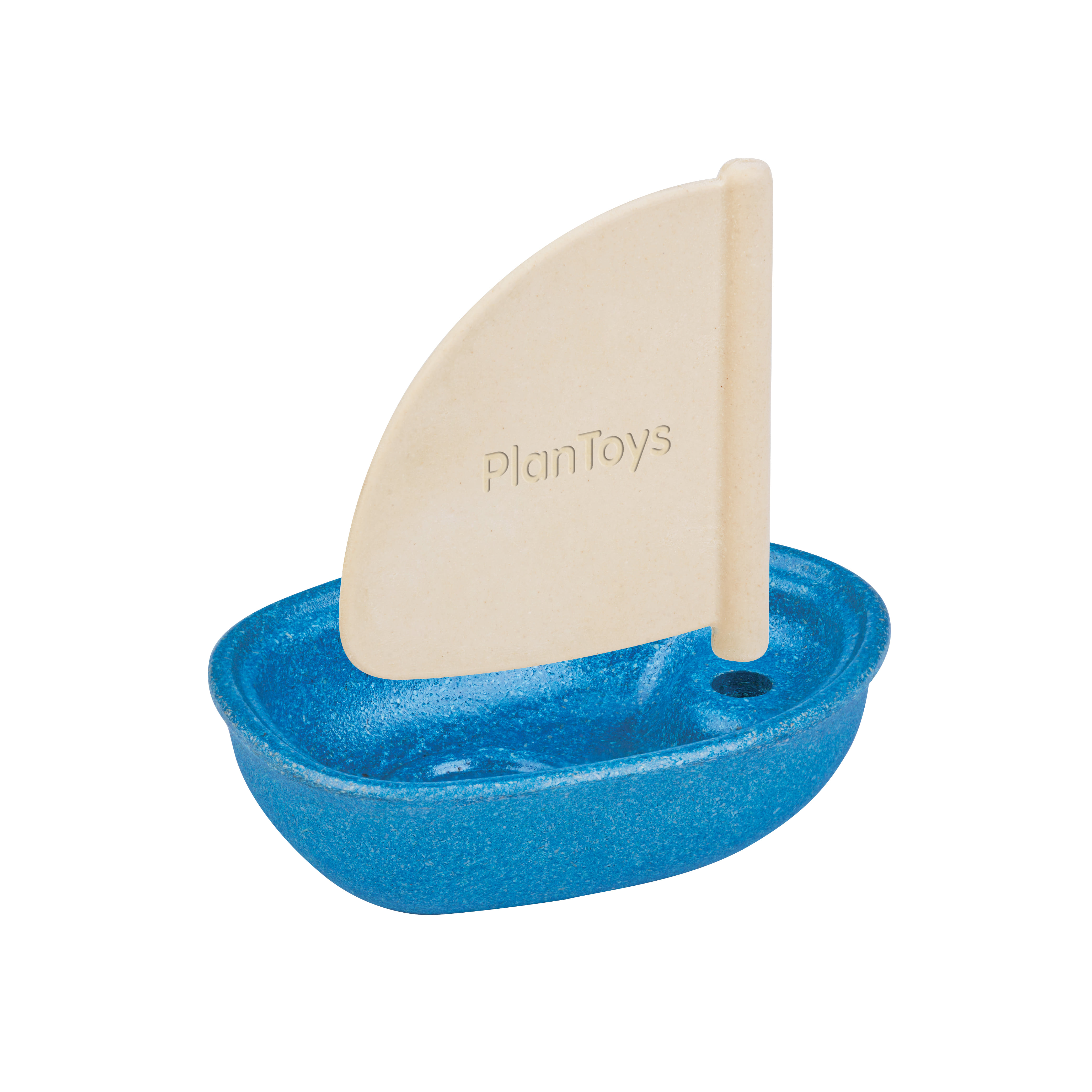 ชุดของเล่นไม้ PLANTOYS เรือใบ - ฟ้า สำหรับเด็กอายุ 4 เดือนขึ้นไป_0