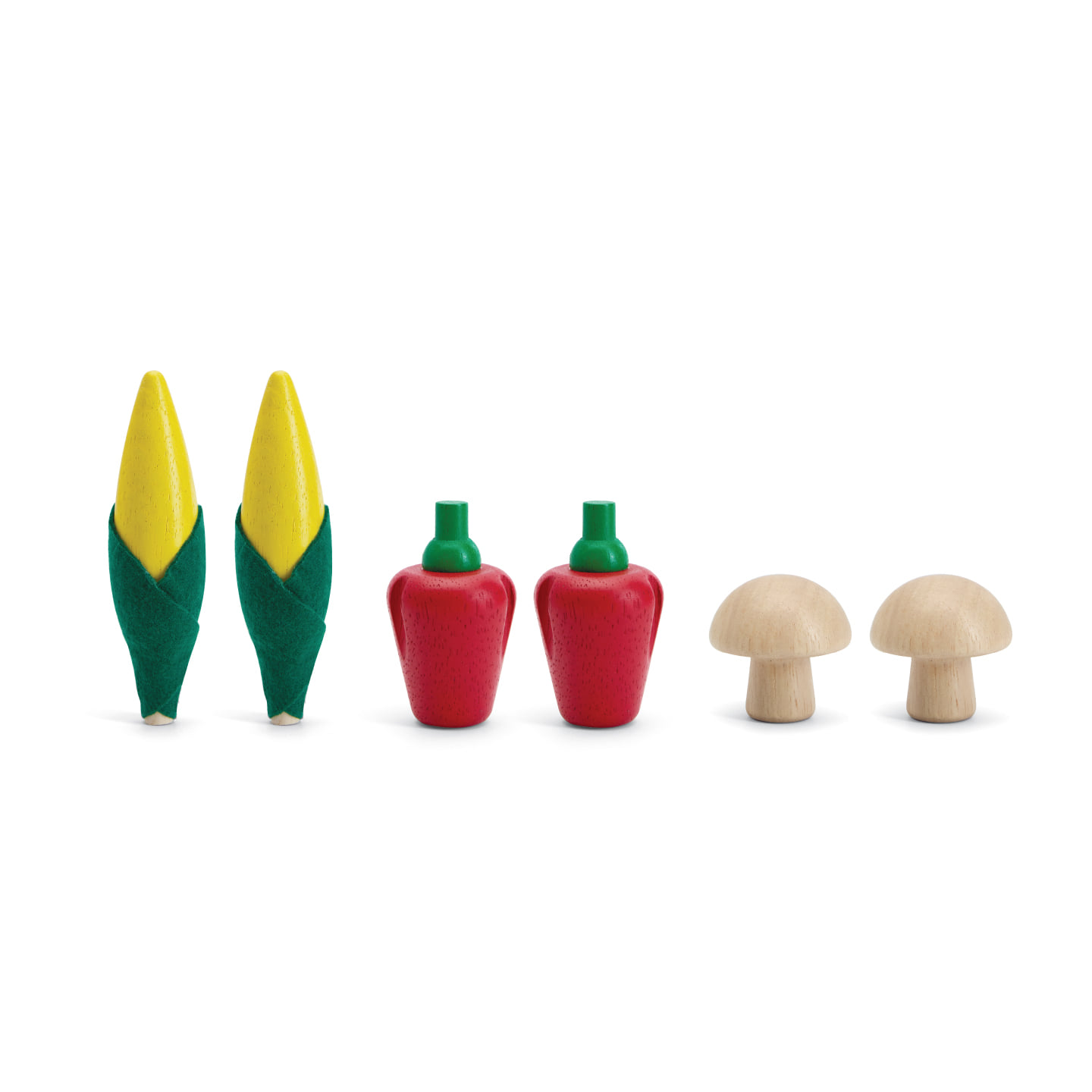 ชุดของเล่นไม้ PLANTOYS ชุดผักผลไม้สด D สำหรับเด็กอายุ 18 เดือนขึ้นไป_0