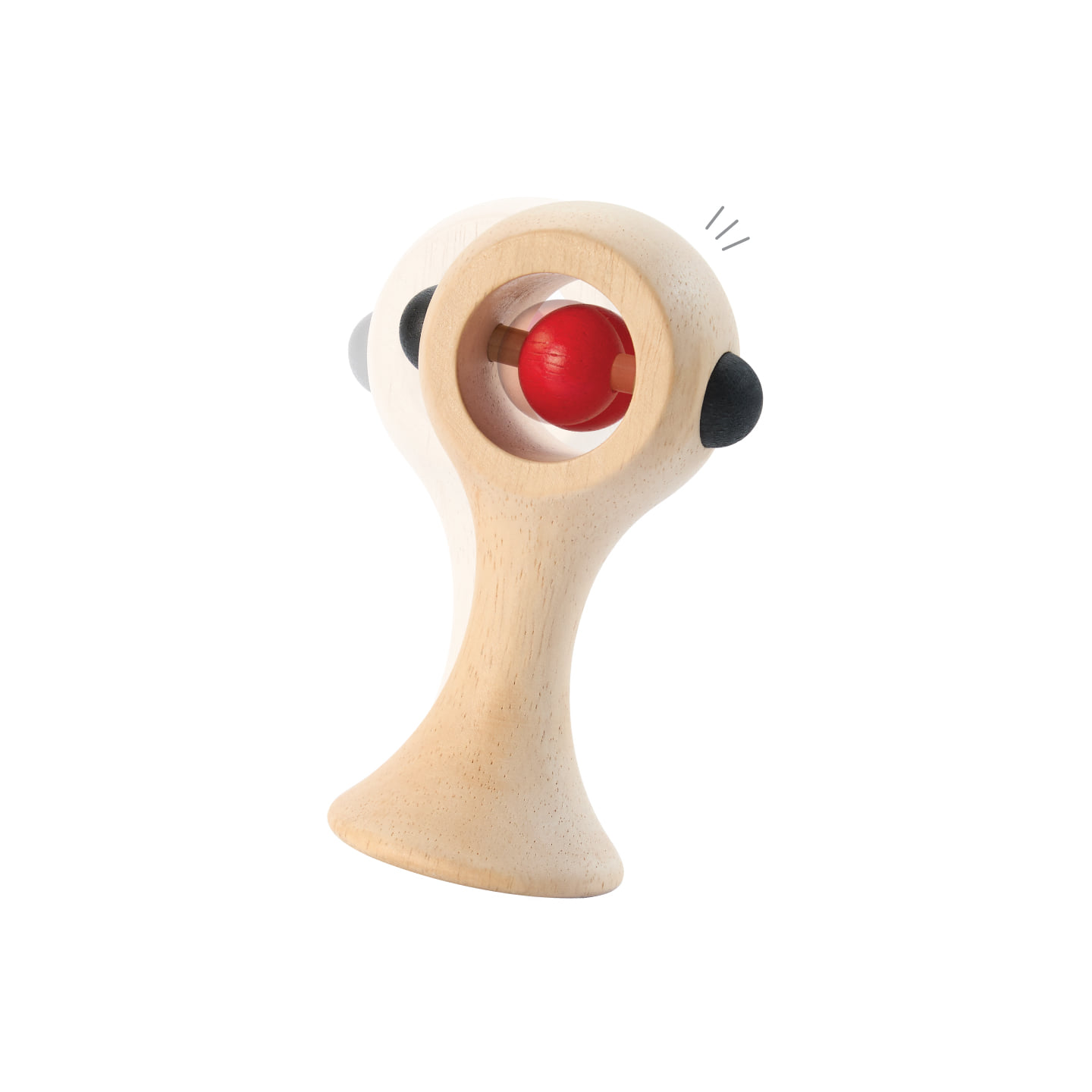 ชุดของเล่นไม้ PLANTOYS แท่งจับเขย่า-ไฮคอนทราสต์ สำหรับเด็กอายุ  0-6 เดือนขึ้นไป_0