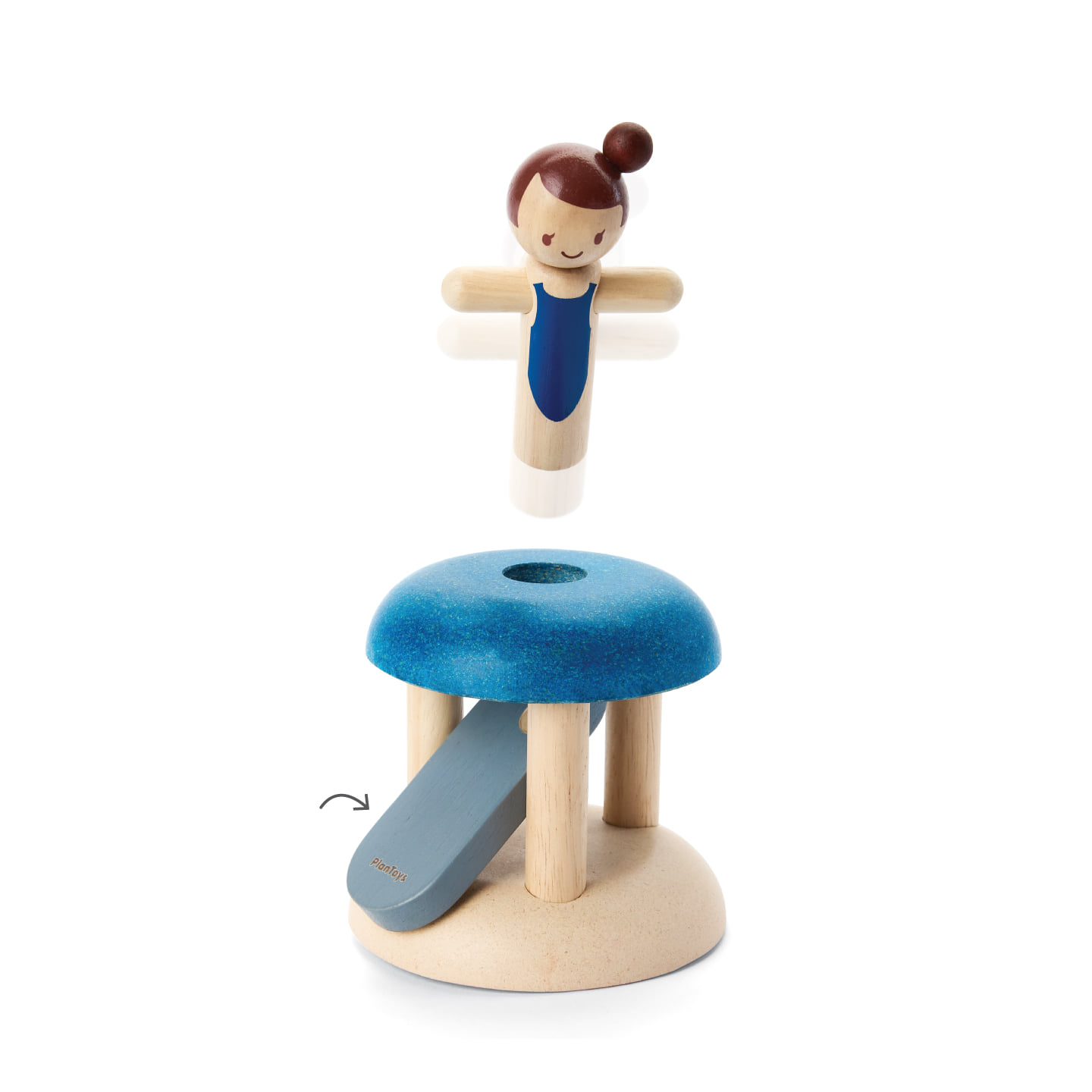 ชุดของเล่นไม้ PLANTOYS นักยิมกระโดด สำหรับเด็กอายุ 12 เดือนขึ้นไป_0