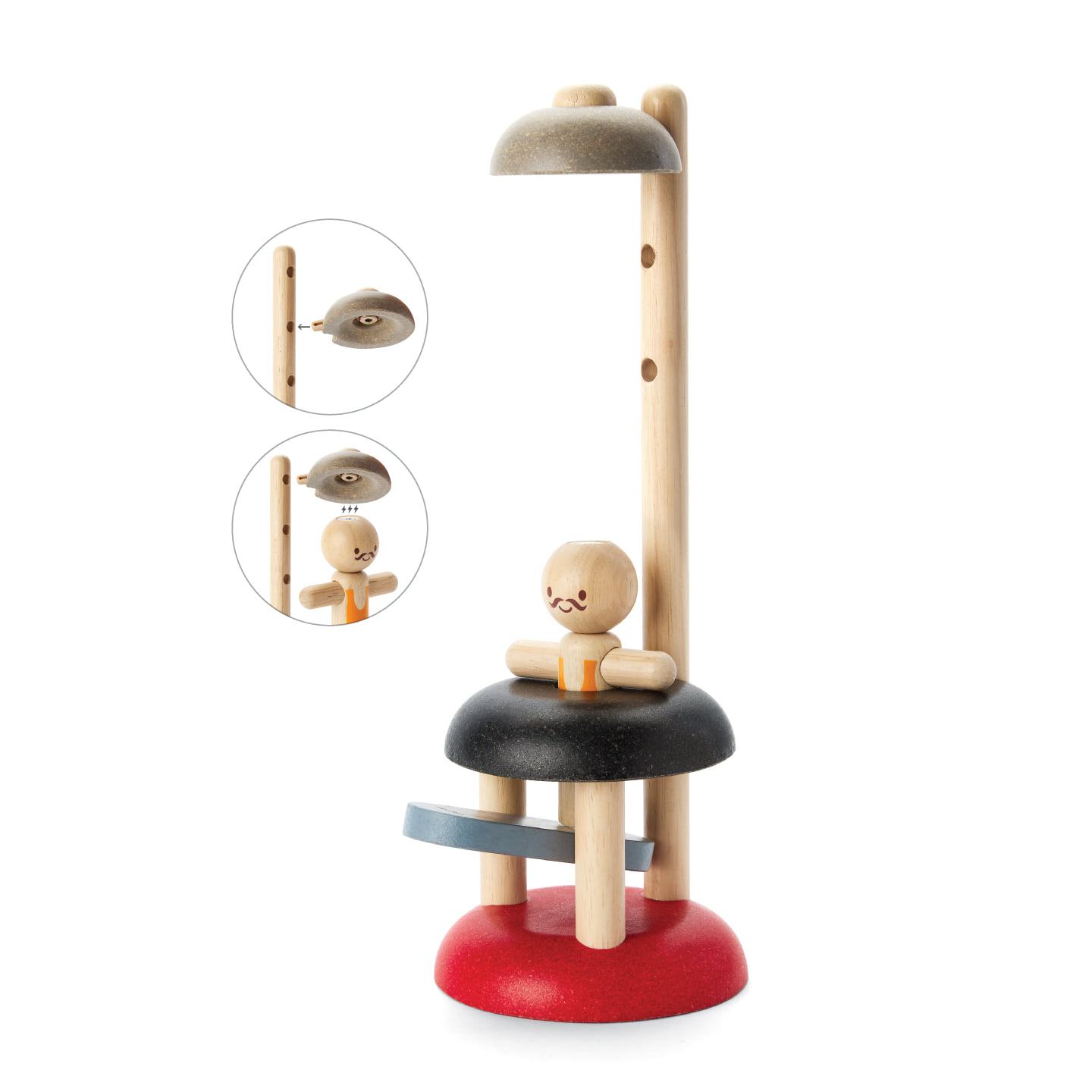 ชุดของเล่นไม้ PLANTOYS นักกายกรรมกระโดด สำหรับเด็กอายุ 2 ปีขึ้นไป_0