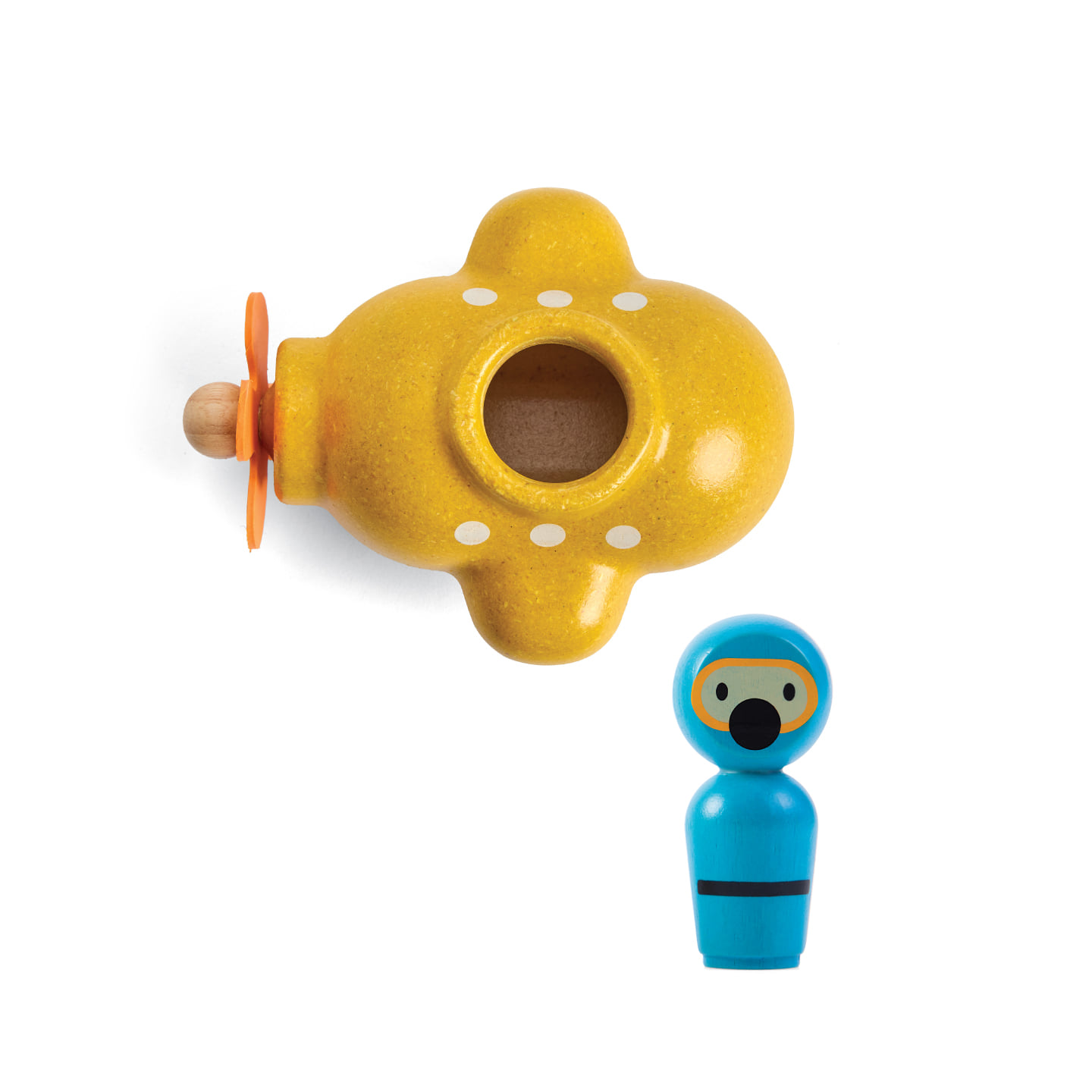 ชุดของเล่นไม้ PLANTOYS เรือดำน้ำ สำหรับเด็กอายุ 12 เดือนขึ้นไป_0