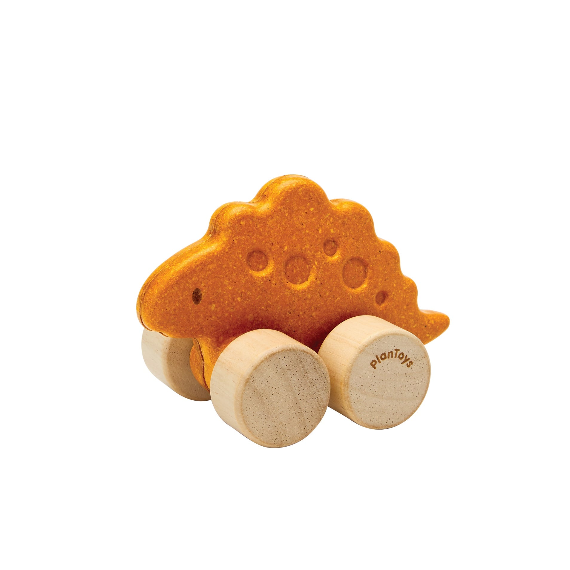 ชุดของเล่นไม้ PLANTOYS รถไดโนเสาร์สเตโกซอรัส สำหรับเด็กอายุ 12 เดือนขึ้นไป_0