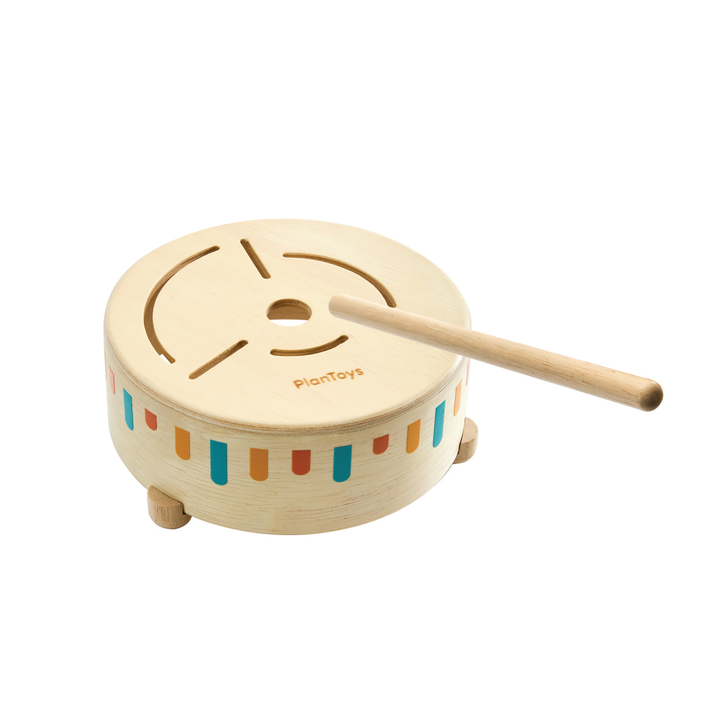 ชุดของเล่นไม้ PLANTOYS กลองฝึกฟังหลากเสียง สำหรับเด็กอายุ 12 เดือนขึ้นไป_0