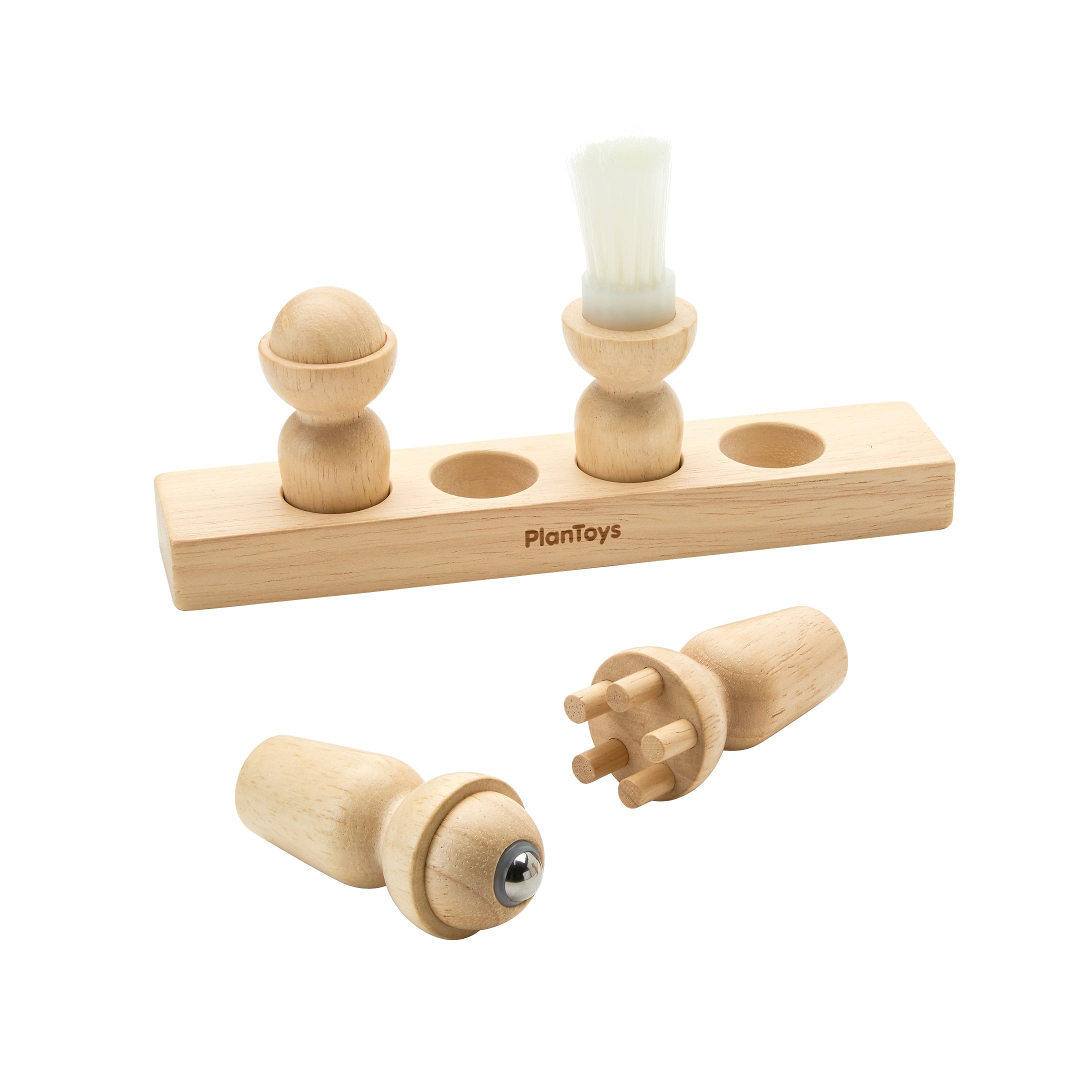 ชุดของเล่นไม้ PLANTOYS ชุดแท่งไม้สำรวจสัมผัส สำหรับเด็กอายุ 3 ปีขึ้นไป_0