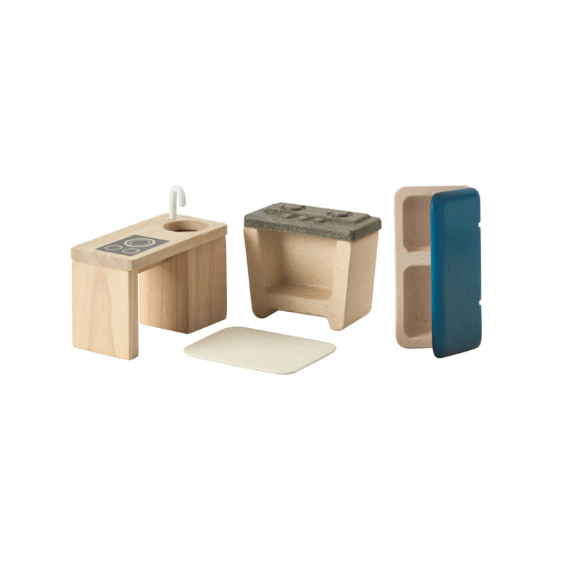 ชุดของเล่นไม้ PLANTOYS ห้องครัวและพื้นที่รับประทานอาหาร สำหรับเด็กอายุ 3 ปีขึ้นไป_3