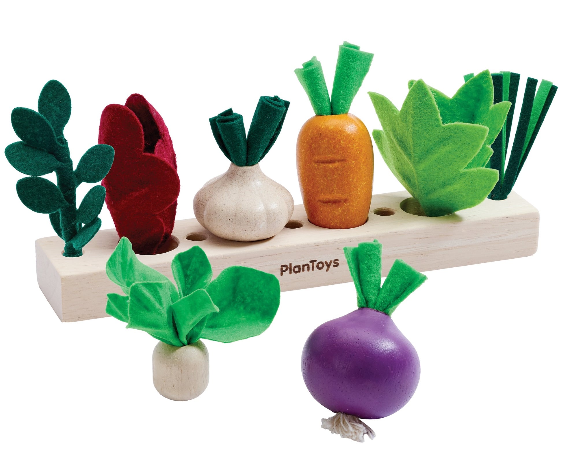 ชุดของเล่นไม้ PLANTOYS ชุดปลูกผักสวนครัว สำหรับเด็กอายุ 3 ปีขึ้นไป_0