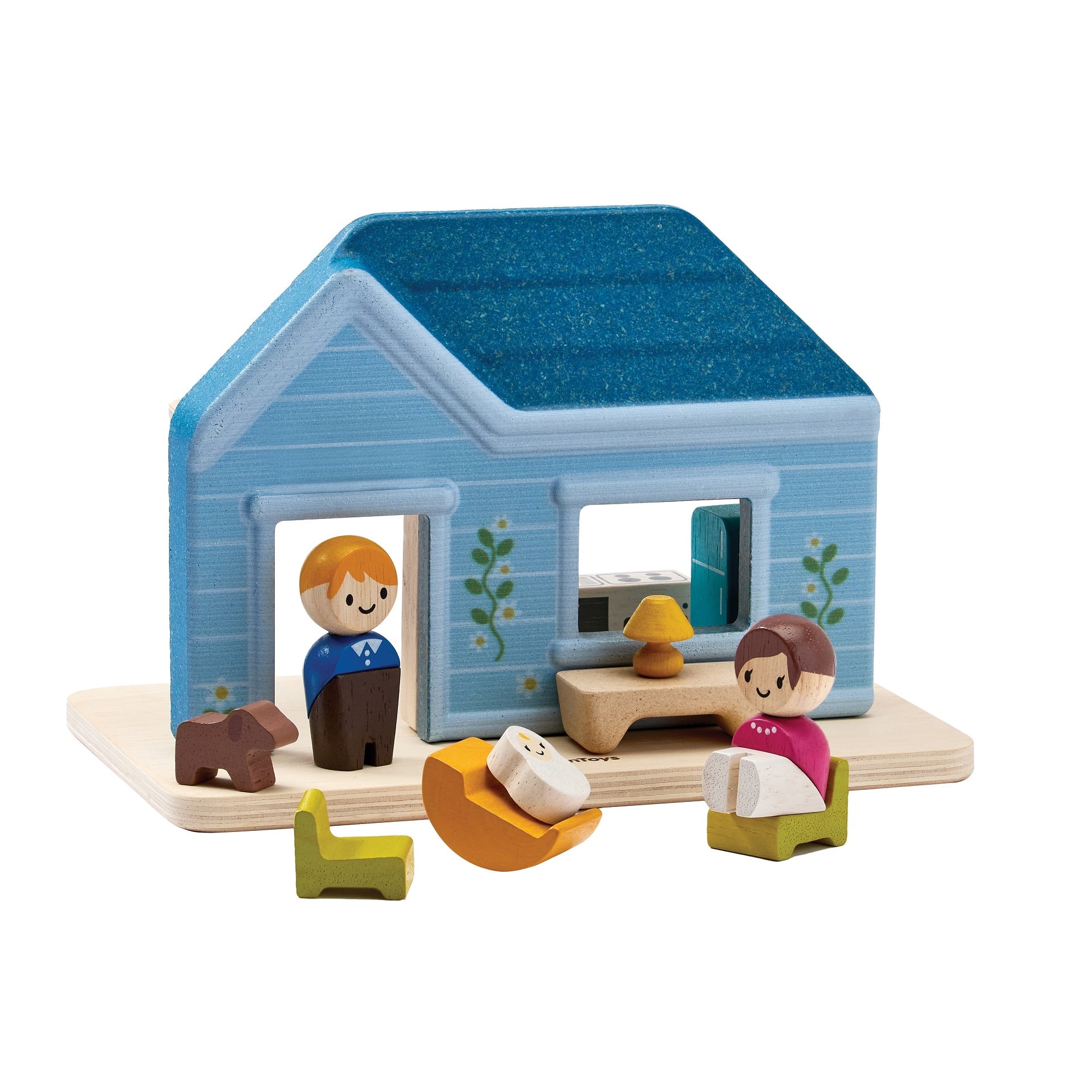 ชุดของเล่นไม้ PLANTOYS บ้าน สำหรับเด็กอายุ 3 ปีขึ้นไป_0