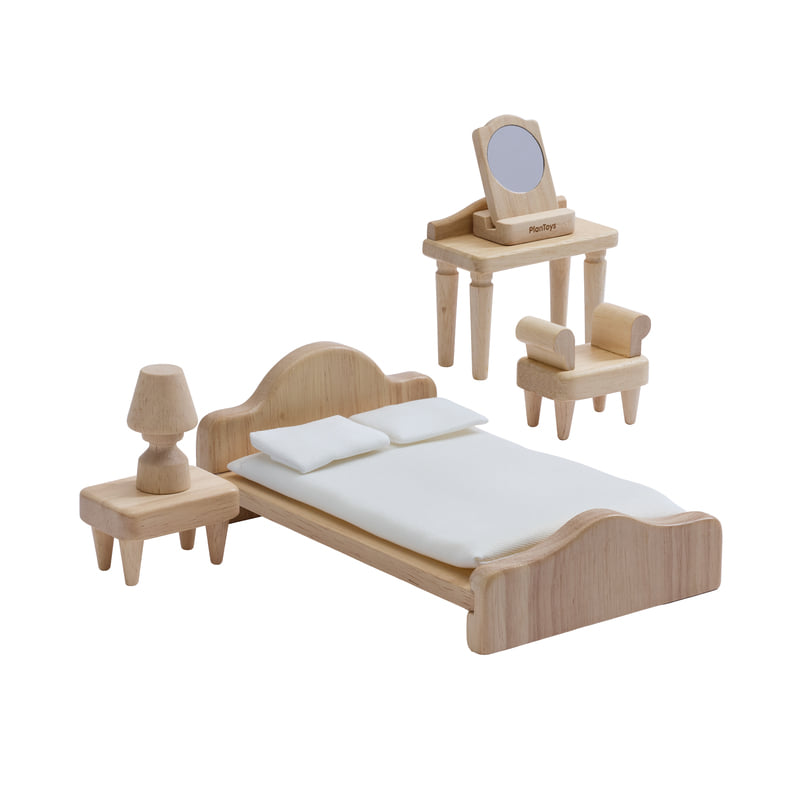 ชุดของเล่นไม้ PLANTOYS ห้องนอนวิคตอเรียน สำหรับเด็กอายุ 3 ปีขึ้นไป_0