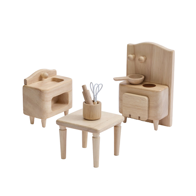 ชุดของเล่นไม้ PLANTOYS ห้องครัววิคตอเรียน สำหรับเด็กอายุ 3 ปีขึ้นไป_0