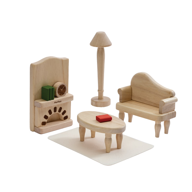 ชุดของเล่นไม้ PLANTOYS ห้องนั่งเล่นวิคตอเรียน สำหรับเด็กอายุ 3 ปีขึ้นไป_0