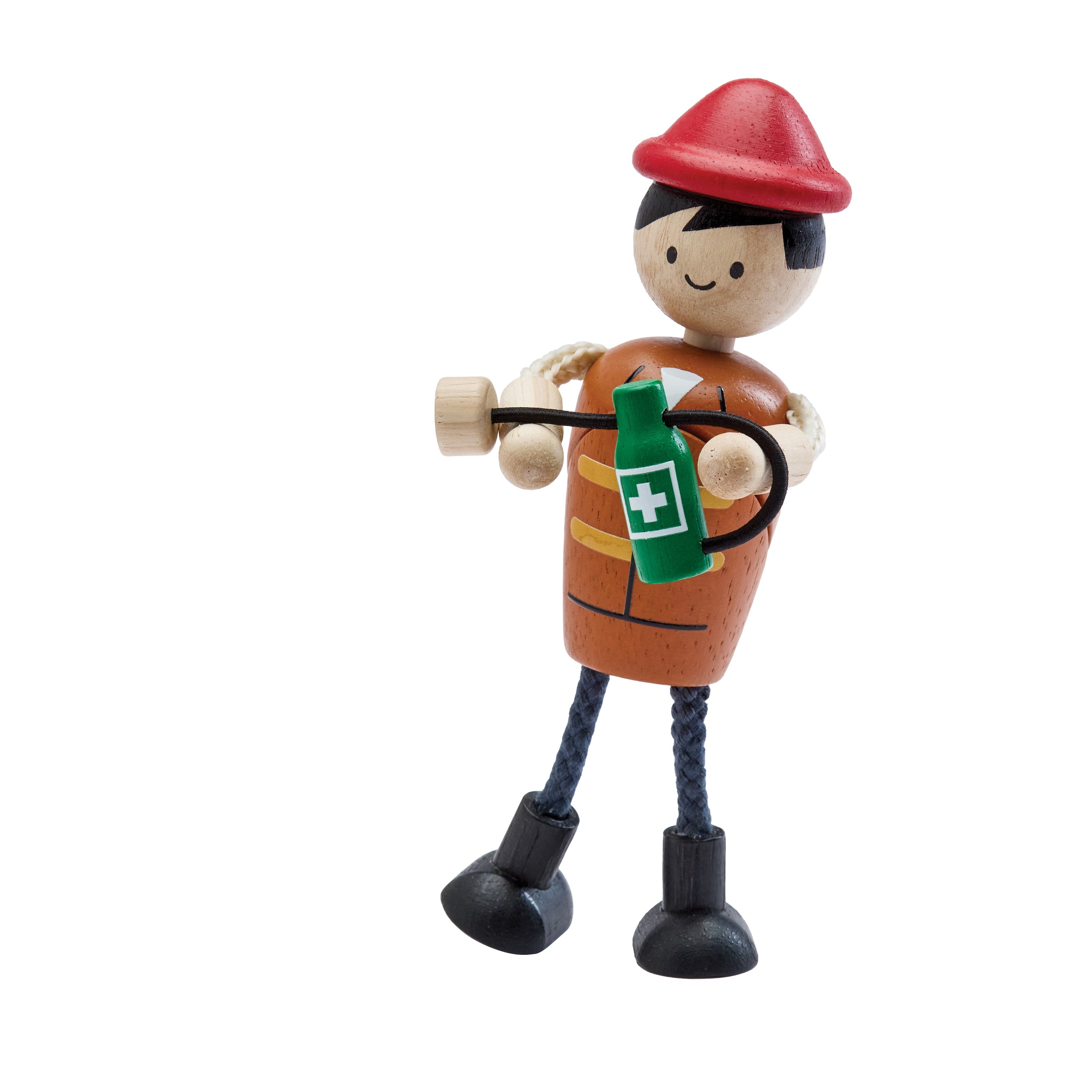 ชุดของเล่นไม้ PLANTOYS ตุ๊กตากู้ภัย สำหรับเด็กอายุ 3 ปีขึ้นไป_0