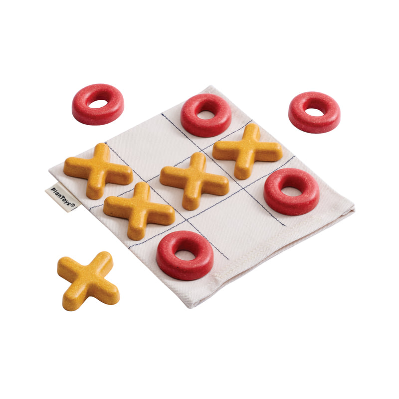 ชุดของเล่นไม้ PLANTOYS เกมโอเอ็กซ์ สำหรับเด็กอายุ 3 ปีขึ้นไป_0