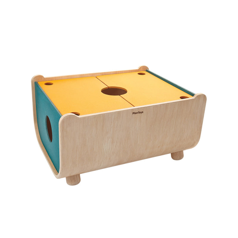 ชุดของเล่นไม้ PLANTOYS หีบเก็บของเล่น สำหรับเด็กอายุ 3 ปีขึ้นไป_0