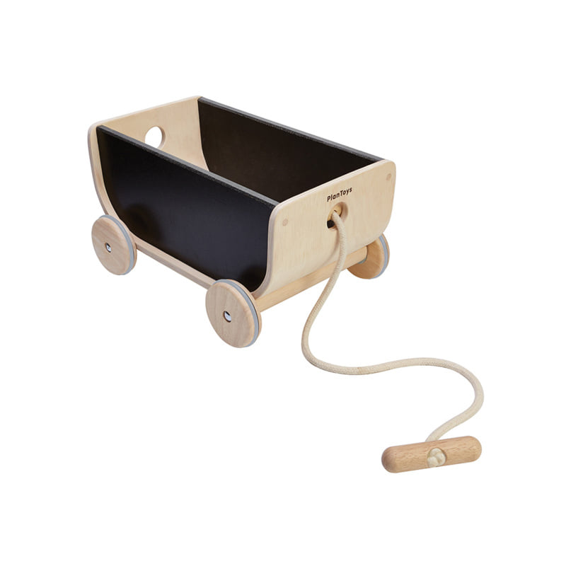ชุดของเล่นไม้ PLANTOYS รถลาก-ดำ สำหรับเด็กอายุ 3 ปีขึ้นไป_0