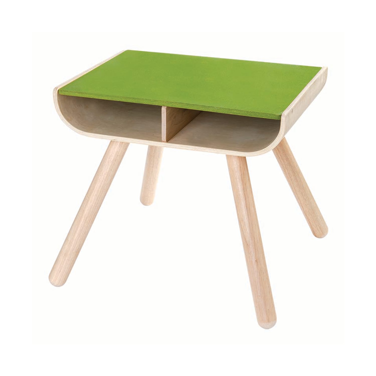 ชุดของเล่นไม้ PLANTOYS โต๊ะสีเขียว สำหรับเด็กอายุ 3 ปีขึ้นไป_0