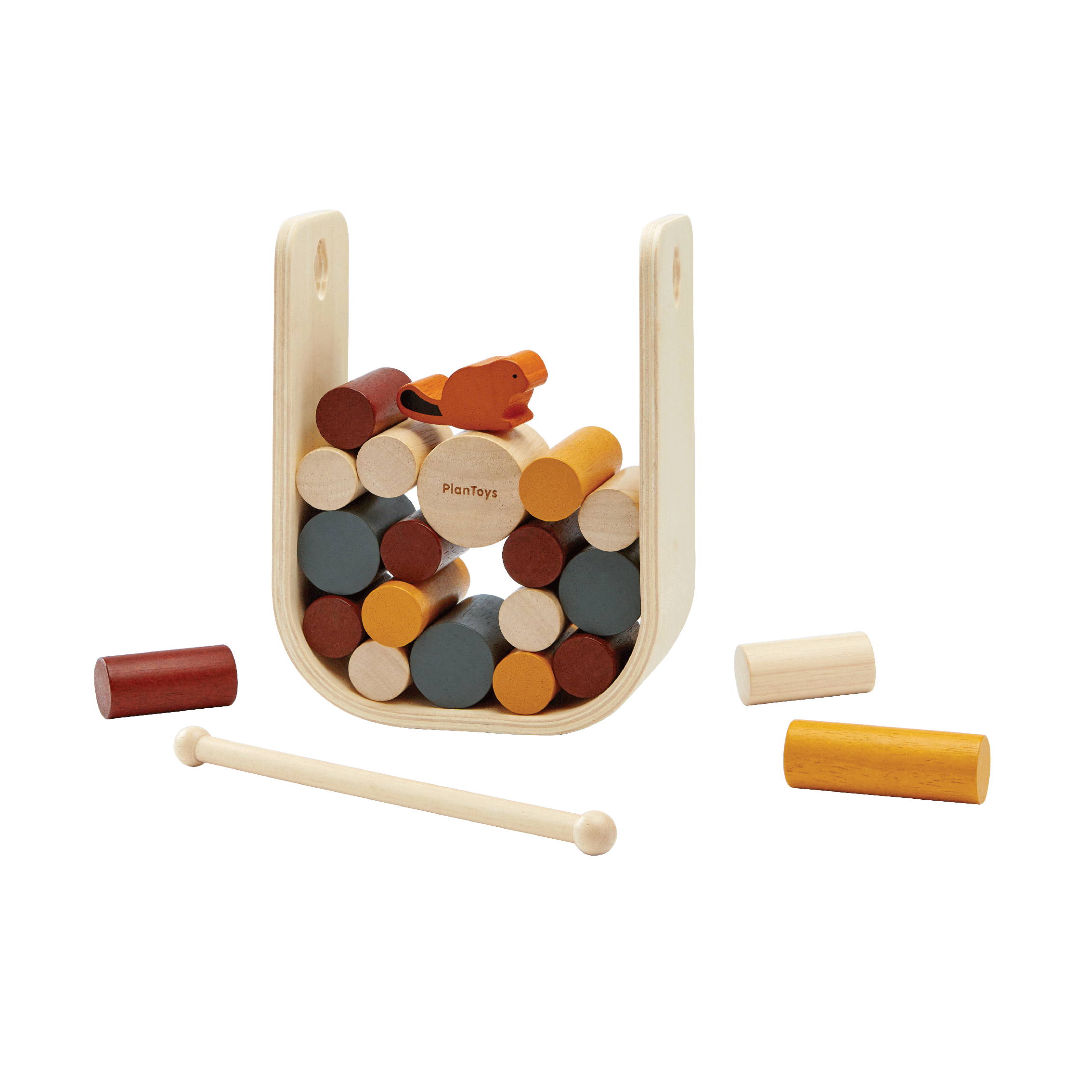 ชุดของเล่นไม้ PLANTOYS เกมช่วยบีเวอร์ สำหรับเด็กอายุ  3-99 ปี_0