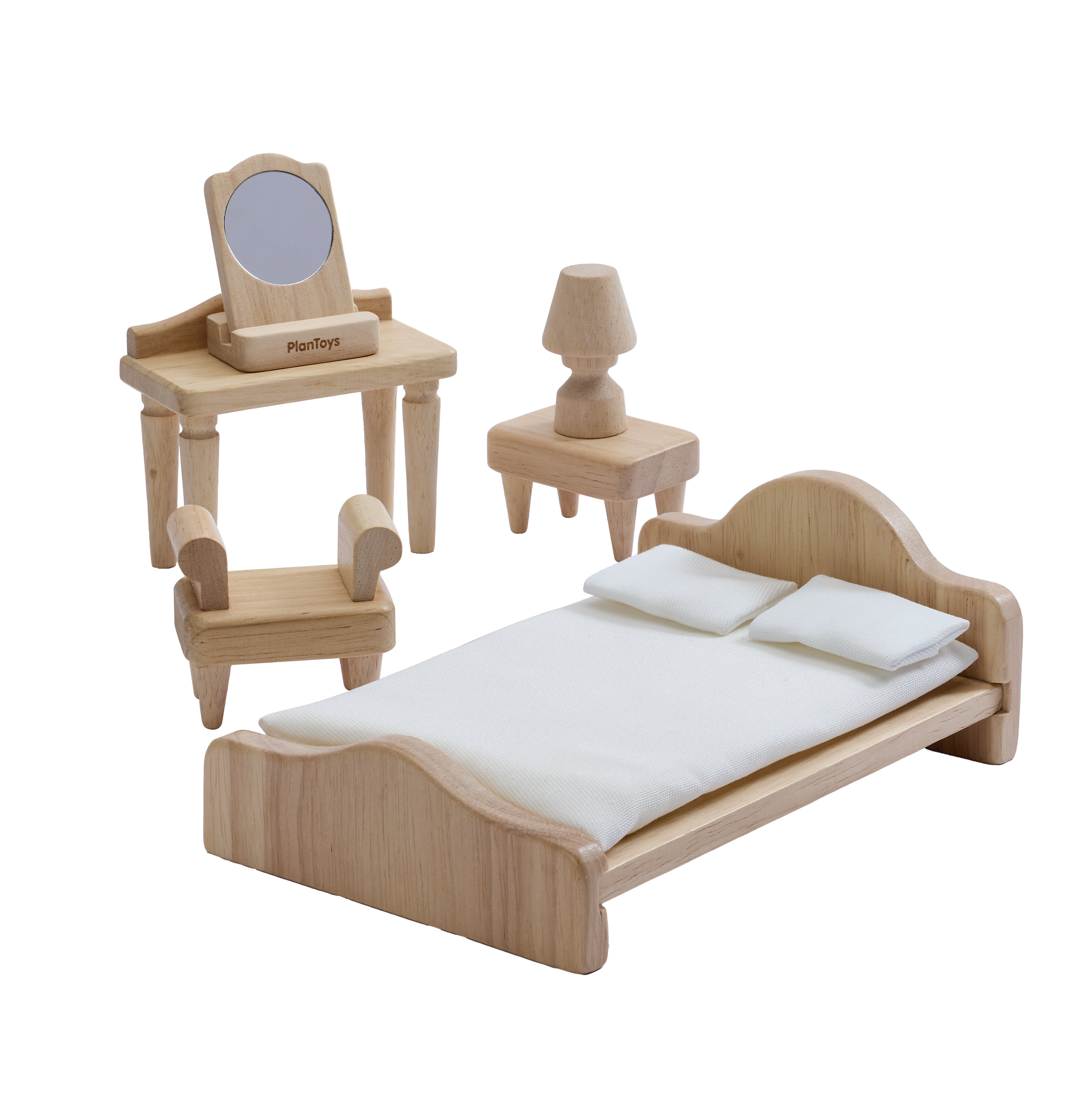 ชุดของเล่นไม้ PLANTOYS ห้องนอนวิคตอเรียน สำหรับเด็กอายุ 3 ปีขึ้นไป_3