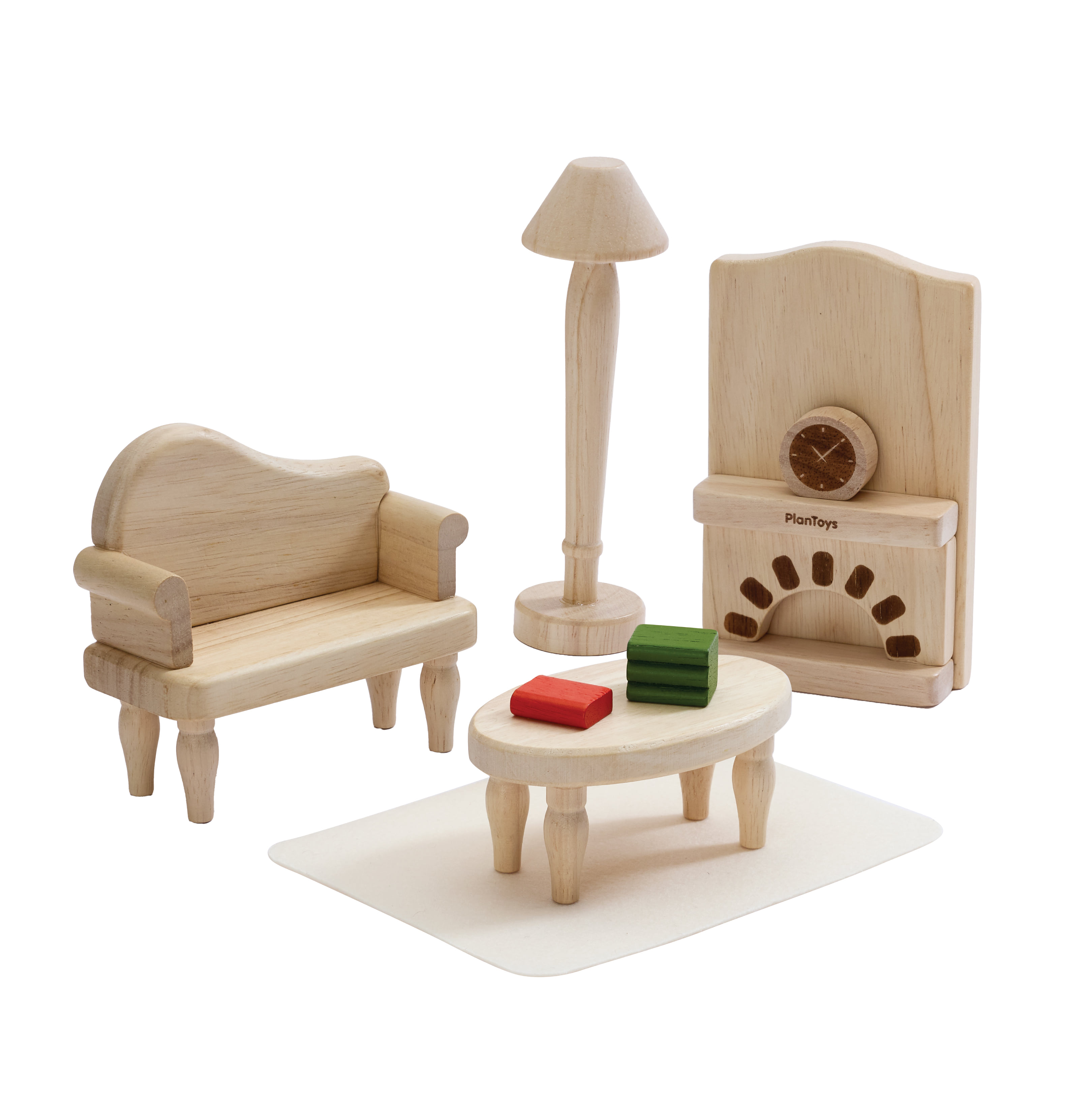 ชุดของเล่นไม้ PLANTOYS ห้องนั่งเล่นวิคตอเรียน สำหรับเด็กอายุ 3 ปีขึ้นไป_3
