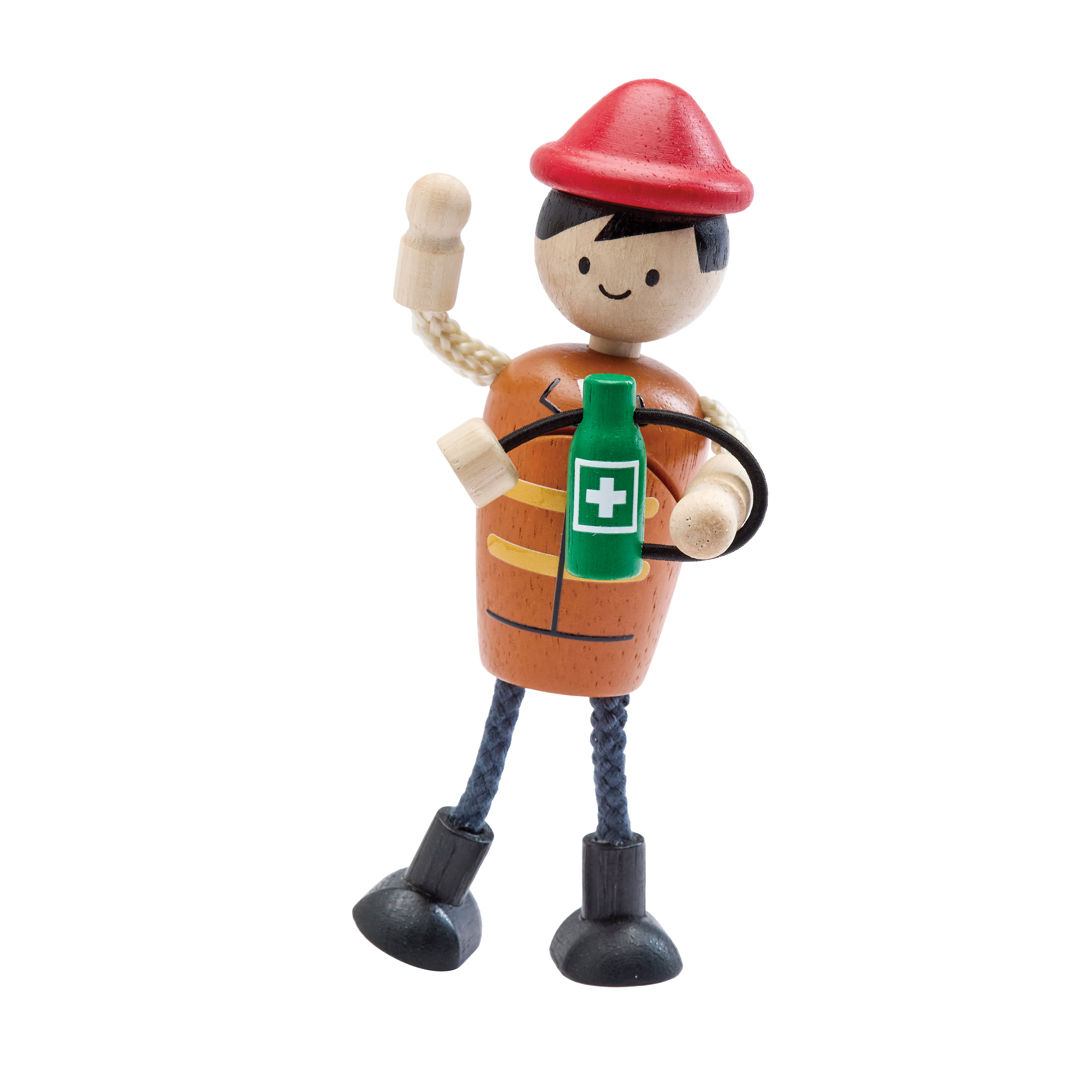 ชุดของเล่นไม้ PLANTOYS ตุ๊กตากู้ภัย สำหรับเด็กอายุ 3 ปีขึ้นไป_3