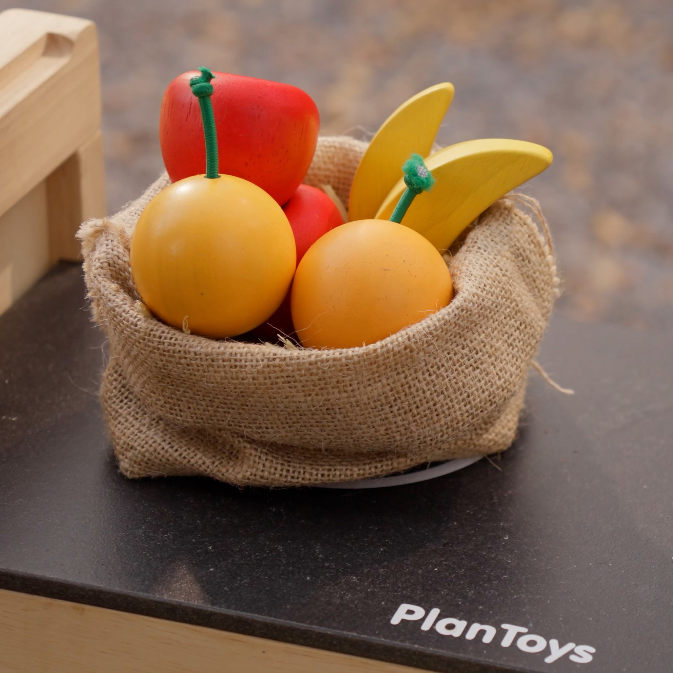 ชุดของเล่นไม้ PLANTOYS ชุดผักผลไม้สด A สำหรับเด็กอายุ 18 เดือนขึ้นไป_3
