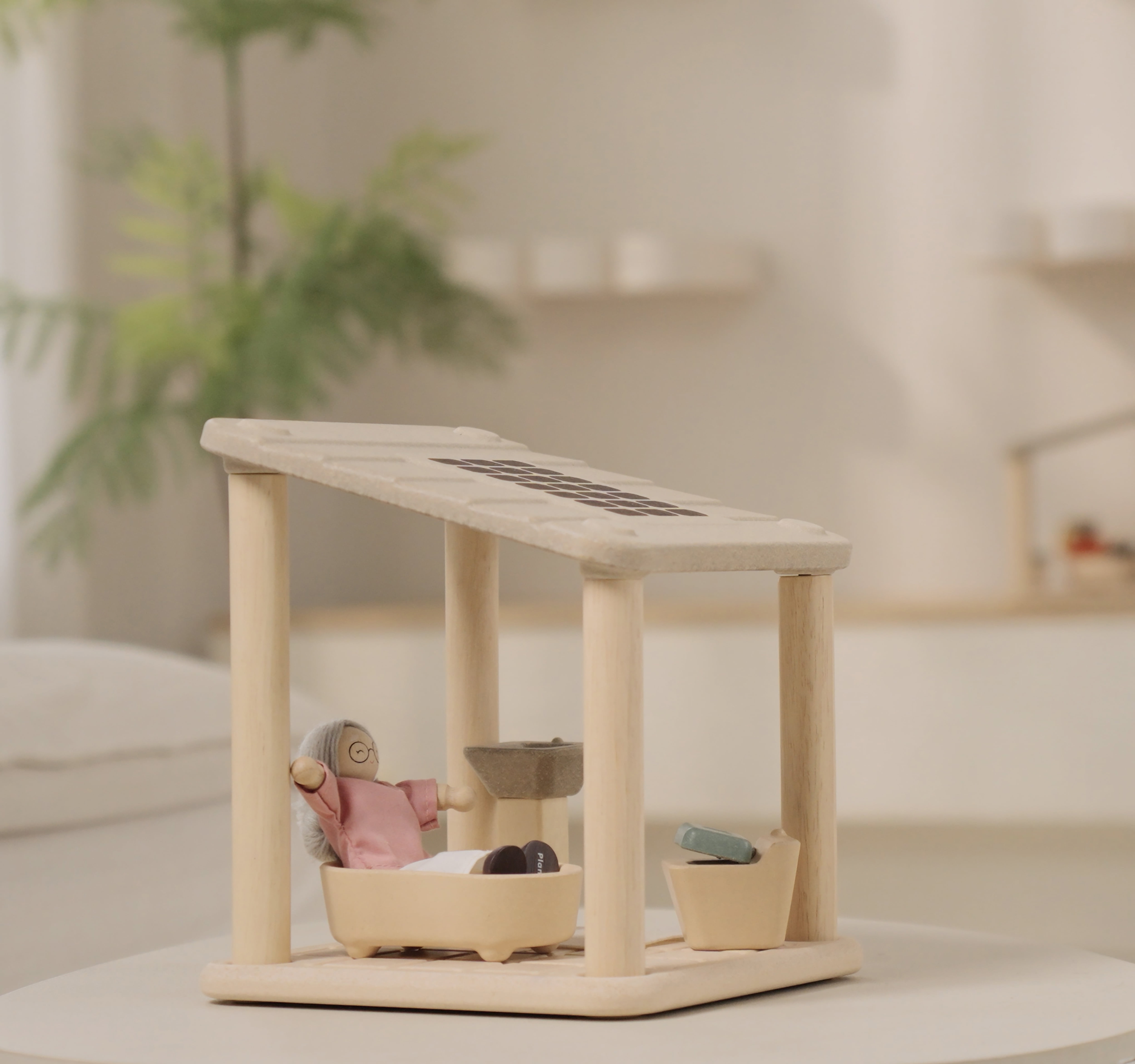 ชุดของเล่นไม้ PLANTOYS ห้องน้ำ สำหรับเด็กอายุ 3 ปีขึ้นไป_3