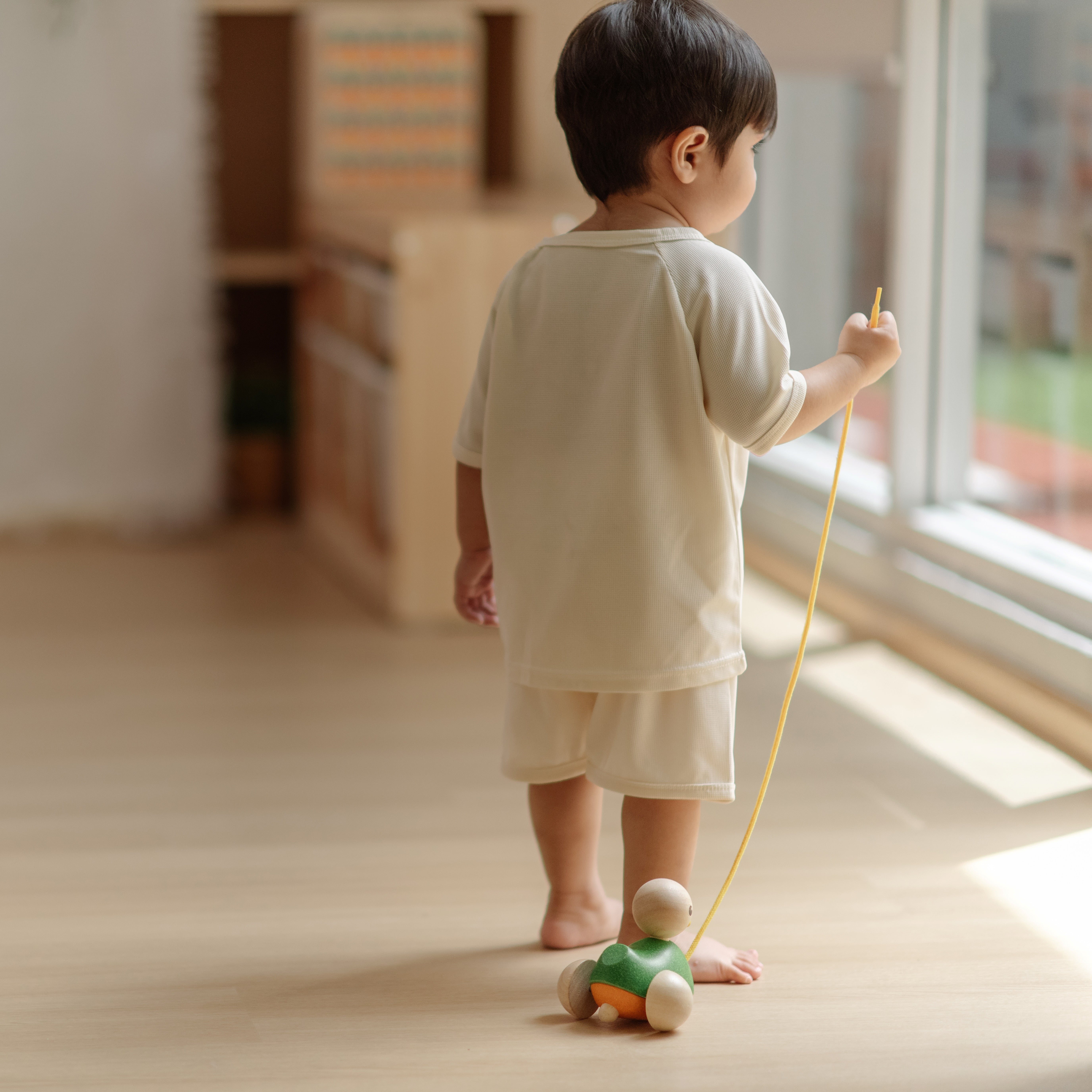 ชุดของเล่นไม้ PLANTOYS เป็ดลากจูง สำหรับเด็กอายุ 12 เดือนขึ้นไป_3