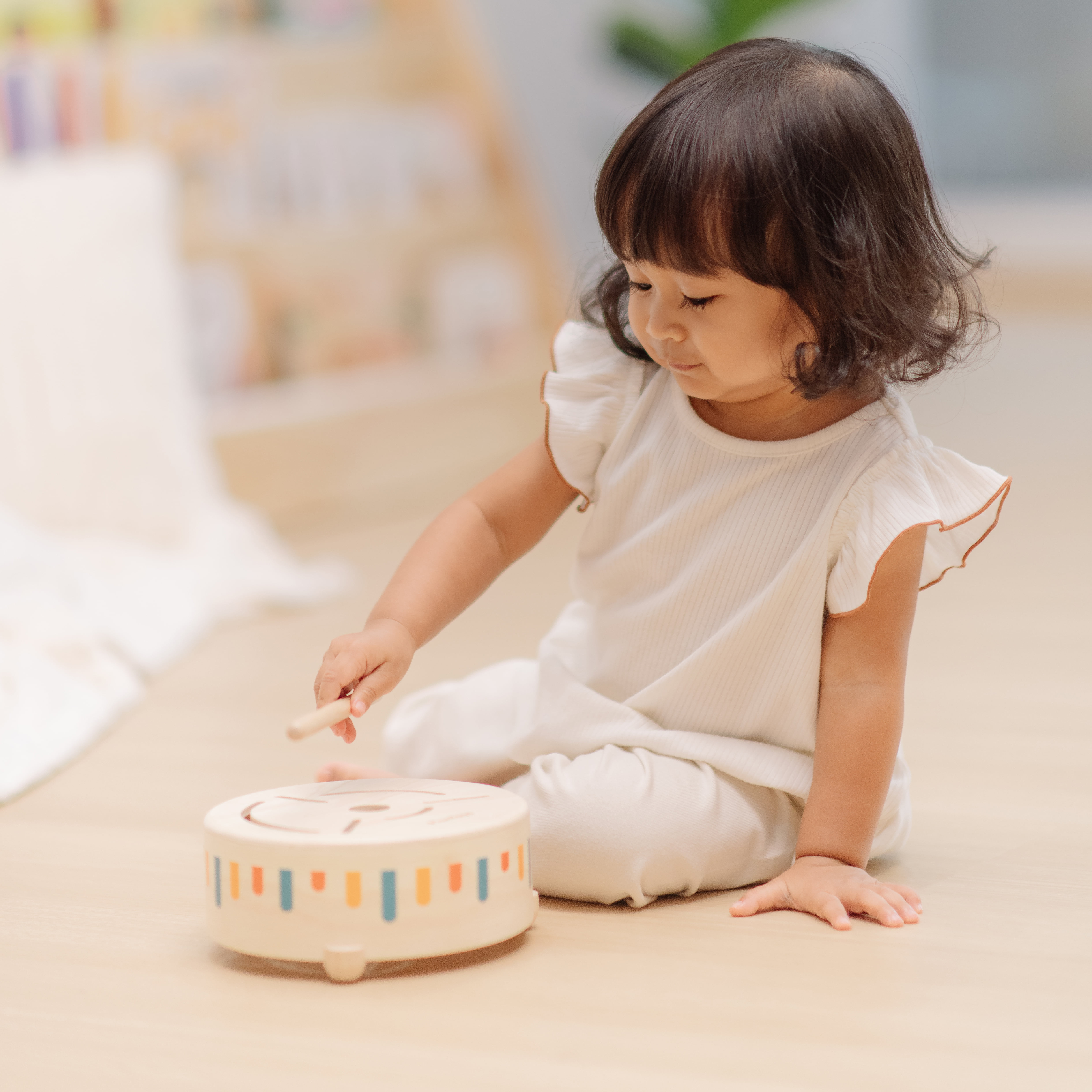 ชุดของเล่นไม้ PLANTOYS กลองฝึกฟังหลากเสียง สำหรับเด็กอายุ 12 เดือนขึ้นไป_3