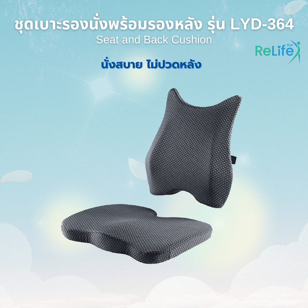 ชุดเบาะรองนั่งพร้อมรองหลัง RELIFE LYD-364_1