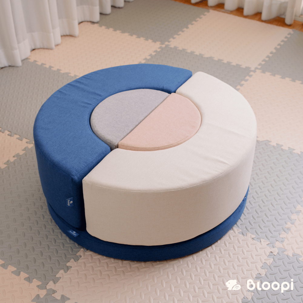 ชุดเบาะทรงโค้งปรับเปลี่ยนรูปแบบได้สำหรับเด็ก BLOOPI รุ่น BLOOPI PEBBLE 5 ชิ้น_1