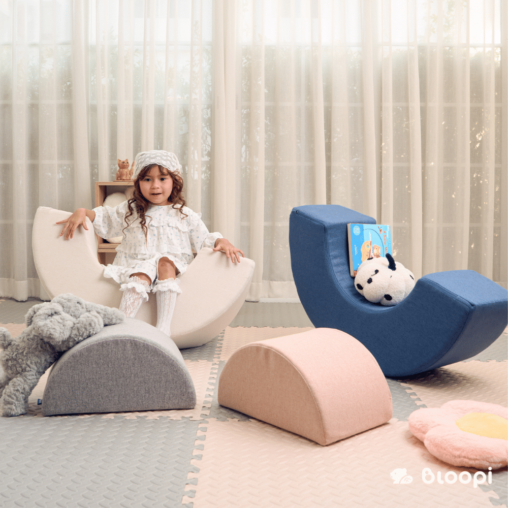 ชุดเบาะทรงโค้งปรับเปลี่ยนรูปแบบได้สำหรับเด็ก BLOOPI รุ่น BLOOPI PEBBLE 5 ชิ้น_3