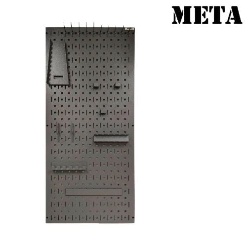 แผงแขวนเครื่องมือช่าง META HT-1135-GR/TH-L-GR สีเทา/เทา_0