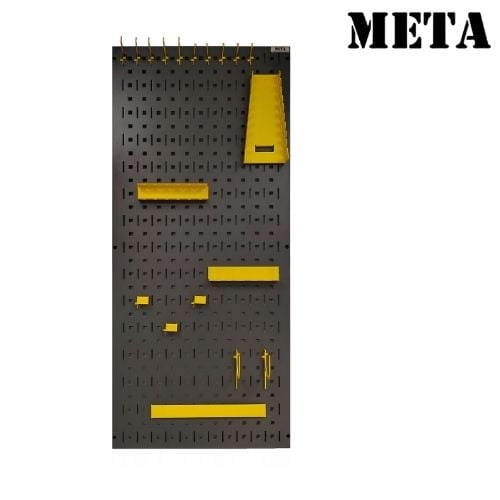 แผงแขวนเครื่องมือช่าง META HT-1135-GR/TH-L-YL สีเทา/เหลือง_0
