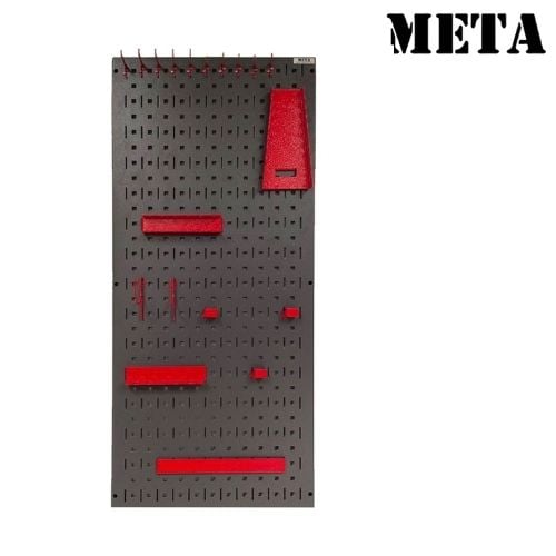 แผงแขวนเครื่องมือช่าง META HT-1135-GR/TH-L-RD สีเทา/แดง_0