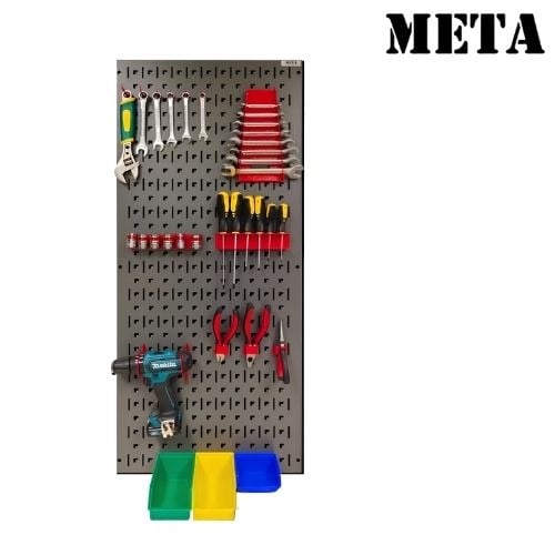 แผงแขวนเครื่องมือช่าง META HT-1135-GR/TH-L-RD สีเทา/แดง_1