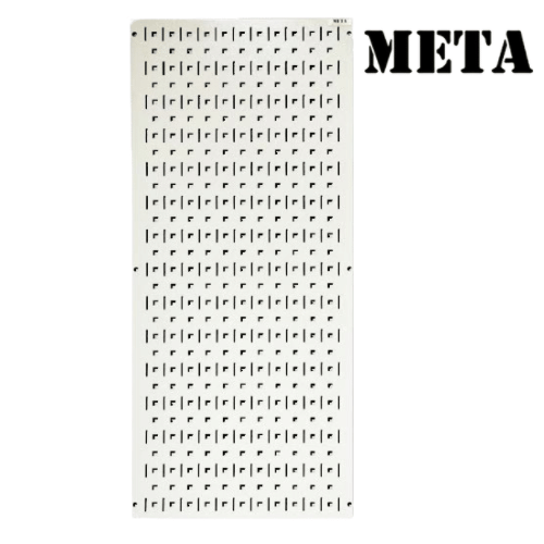 แผงแขวนเครื่องมือช่าง META HT-1135-WH/TH-L-YL สีขาว/เหลือง_2
