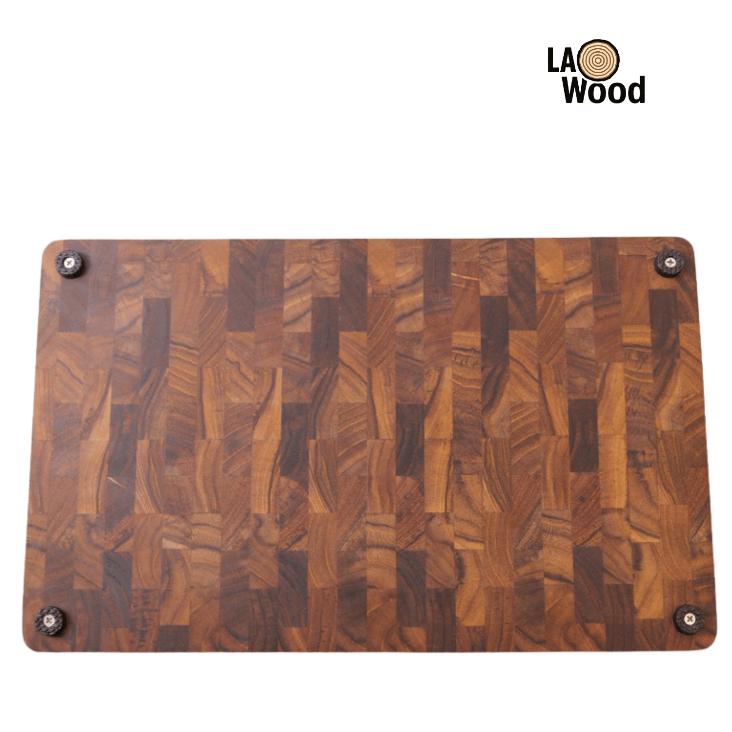 เขียงไม้สักแท้ END GRAIN  LAOWOOD รุ่น CB08L แบบเรียบ ขนาด  3.5 ×28 × 45 ซม._1