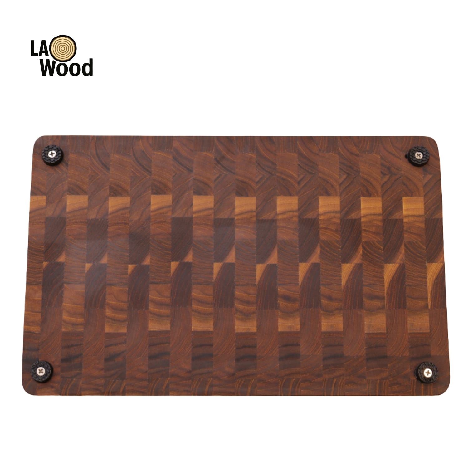 เขียงไม้สักแท้ END GRAIN LAOWOOD รุ่น CB09  ขนาด 3.0 × 24 × 38 ซม._3