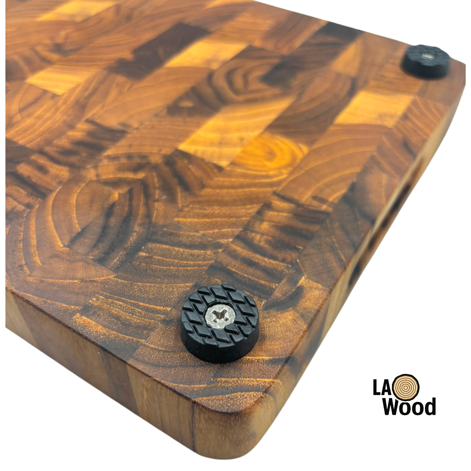 เขียงไม้สักแท้ END GRAIN LAOWOOD รุ่น CB08S ขนาด 3×20×30 ซม._4