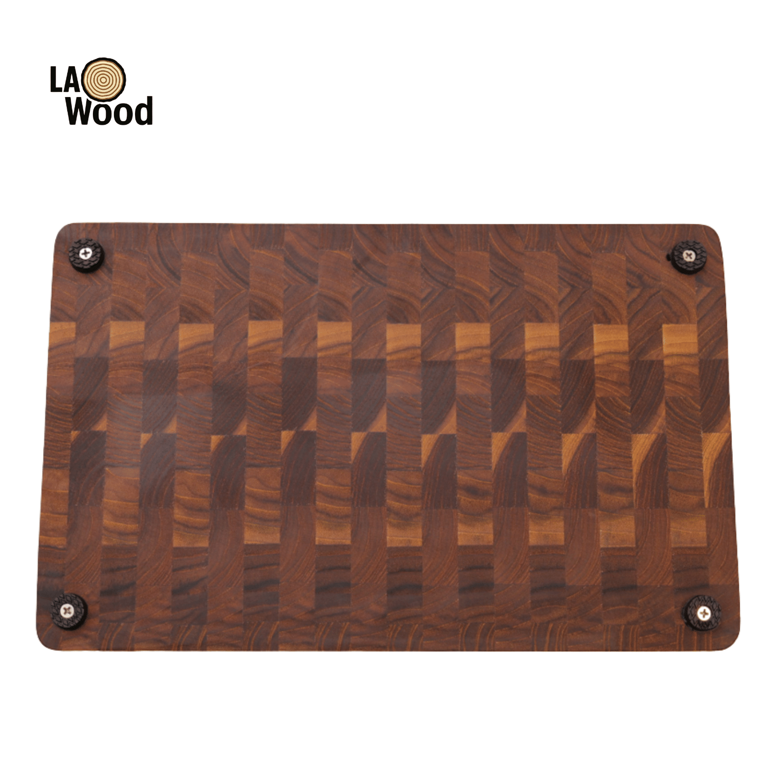 เขียงไม้สักแท้ END GRAIN LAOWOOD รุ่น CB08-1L แบบร่อง ขนาด 3.5 ×28 × 45 ซม._4