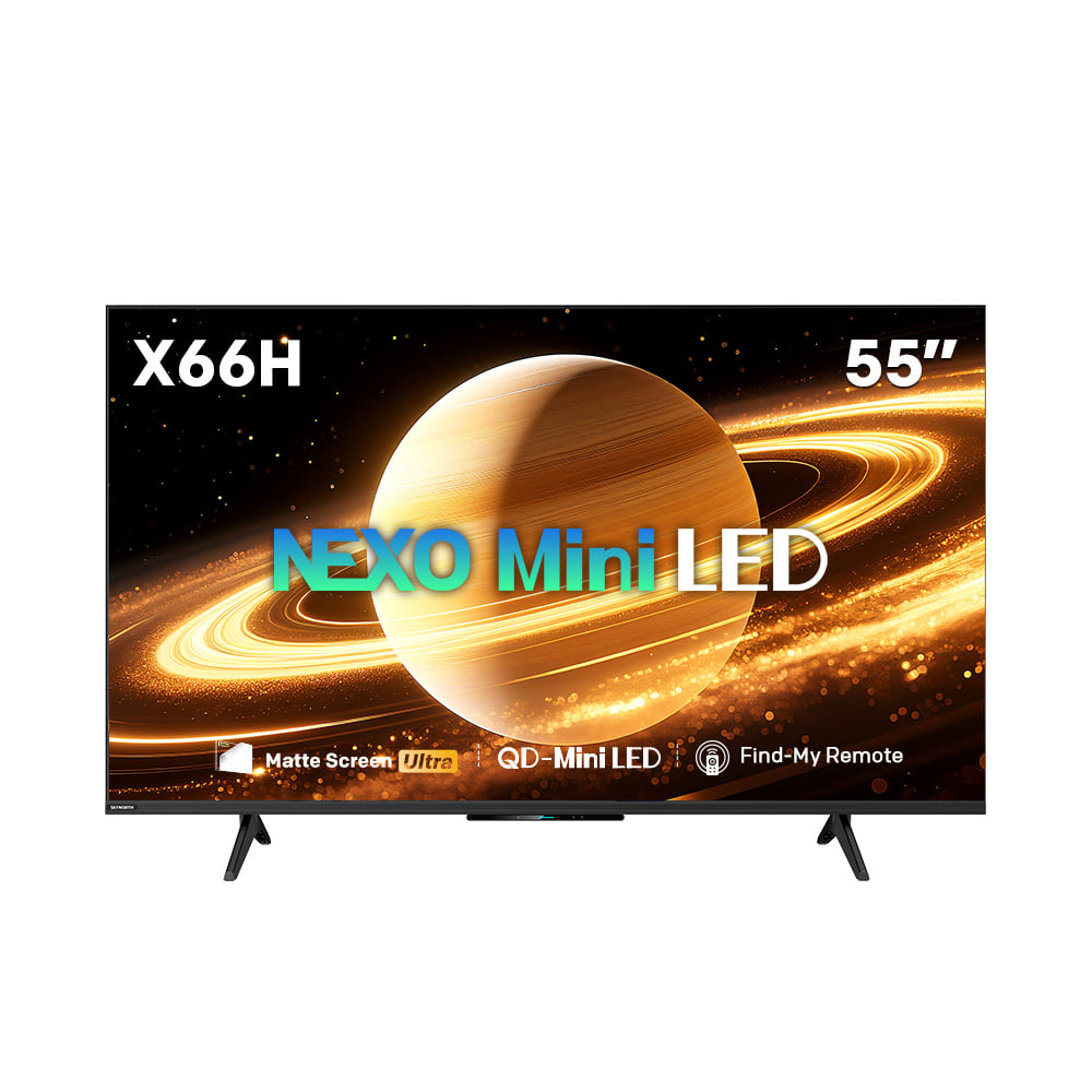 ทีวีคิวดีมินิแอลอีดี 55 นิ้ว SKYWORTH(4K, QD-MINI LED, GOOGLE TV) X66H สีดำ_0