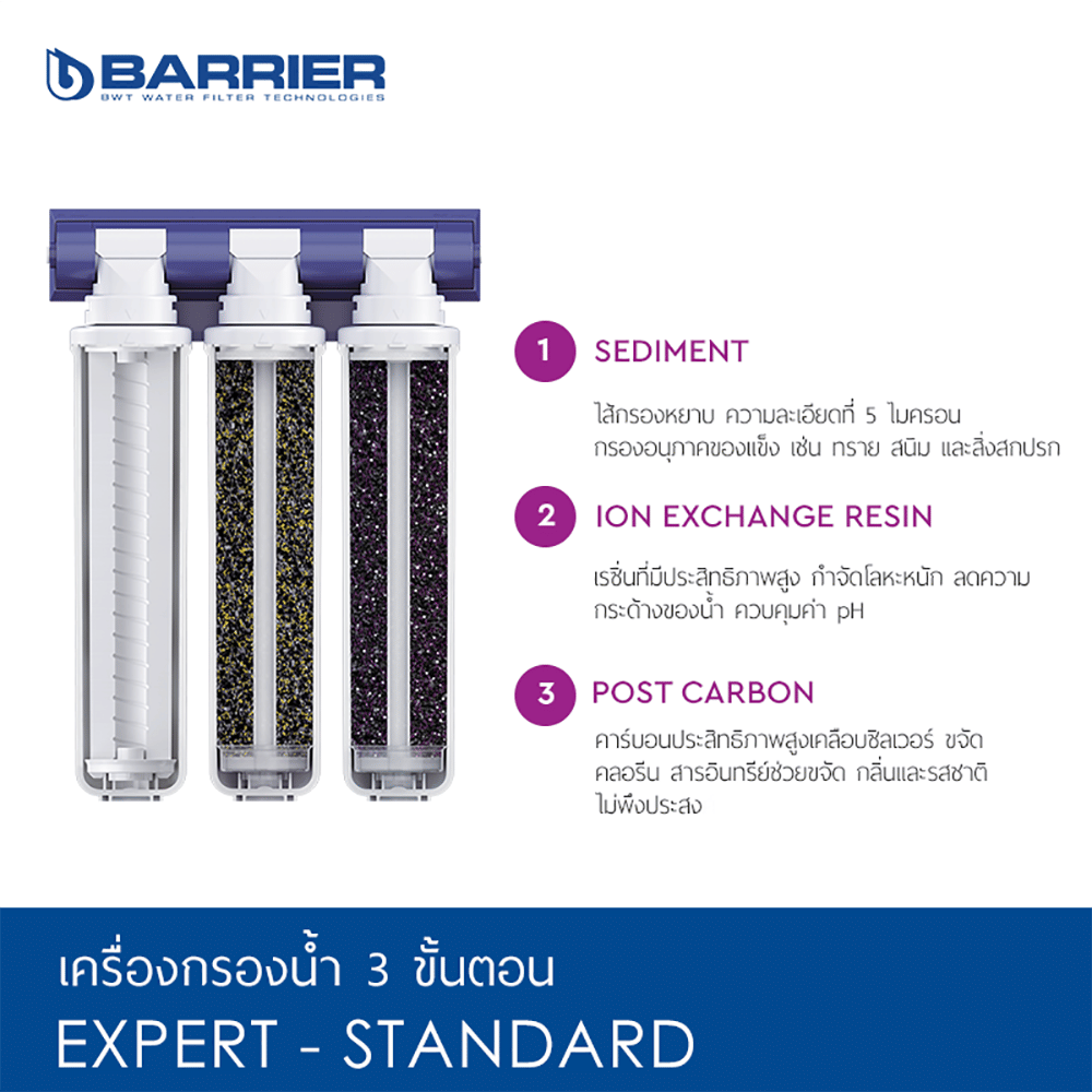 เครื่องกรองน้ำดื่ม BARRIER EXPERT STANDARD_8