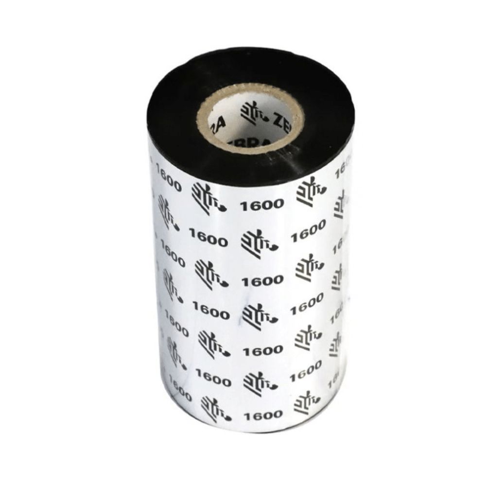 ผ้าหมึกบาร์โค้ด ZEBRA RIBBON WAX F/O J1600 110 มม. X 300 ม._1