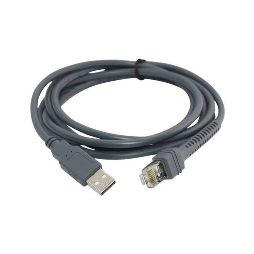 สายเครื่องสแกนบาร์โค้ด ZEBRA CBA-U01-S07ZAR 2ม. สายตรง_1
