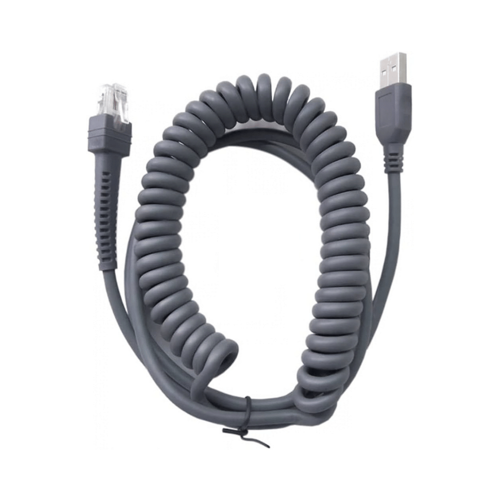 สายเครื่องสแกนบาร์โค้ด ZEBRA CBA-U01-C10ZAR 3ม. สายเกลียว_1