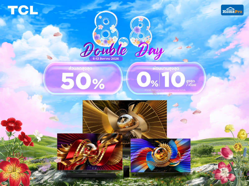 TV TCL 8.8 DOUBLE DAY