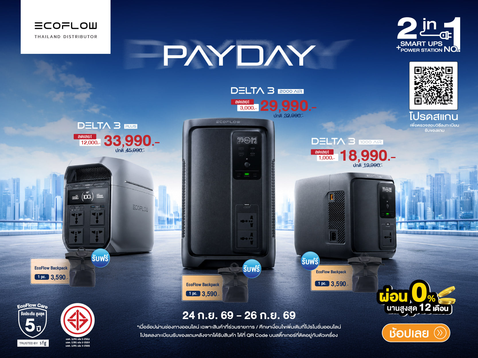 EcoFlow Delta3 -PayDay
